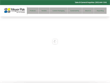 Tablet Screenshot of fcmeyerpackaging.com